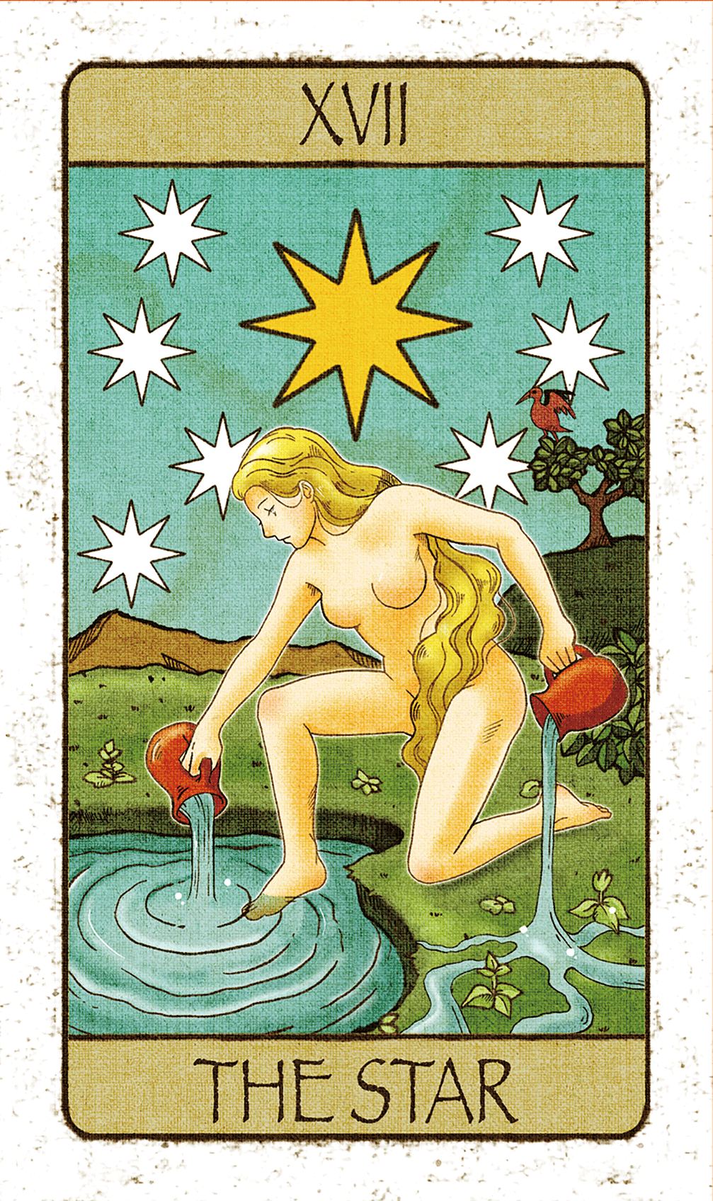 「星」正位置のイメージ