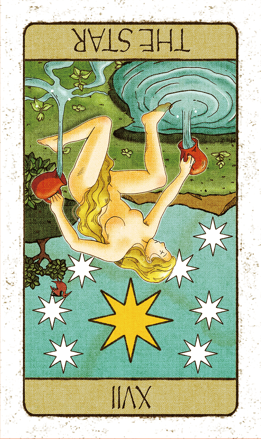 「星」逆位置のイメージ