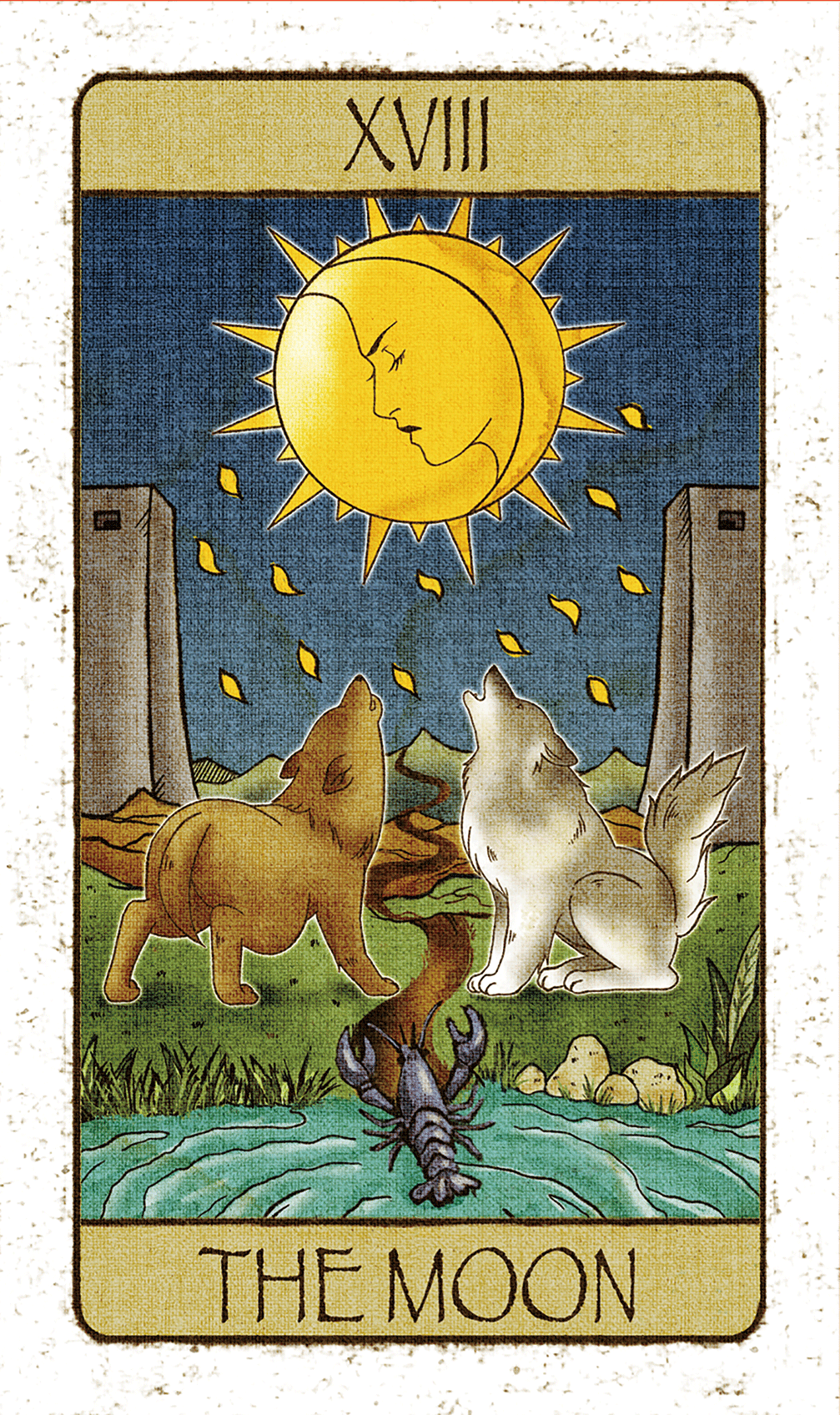 「月」正位置のイメージ