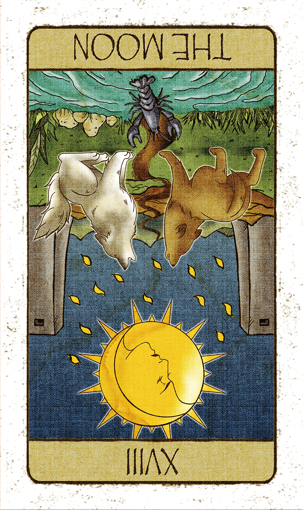 「月」逆位置のイメージ