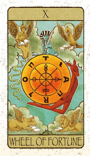 「運命の輪」正位置のイメージ