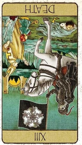 「死神」逆位置のイメージ