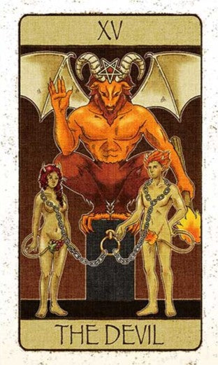 「悪魔」正位置のイメージ