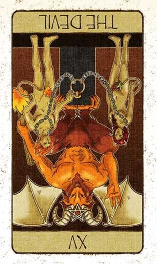 「悪魔」逆位置のイメージ