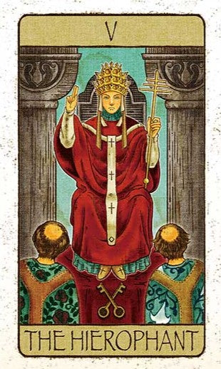 「教皇」正位置のイメージ