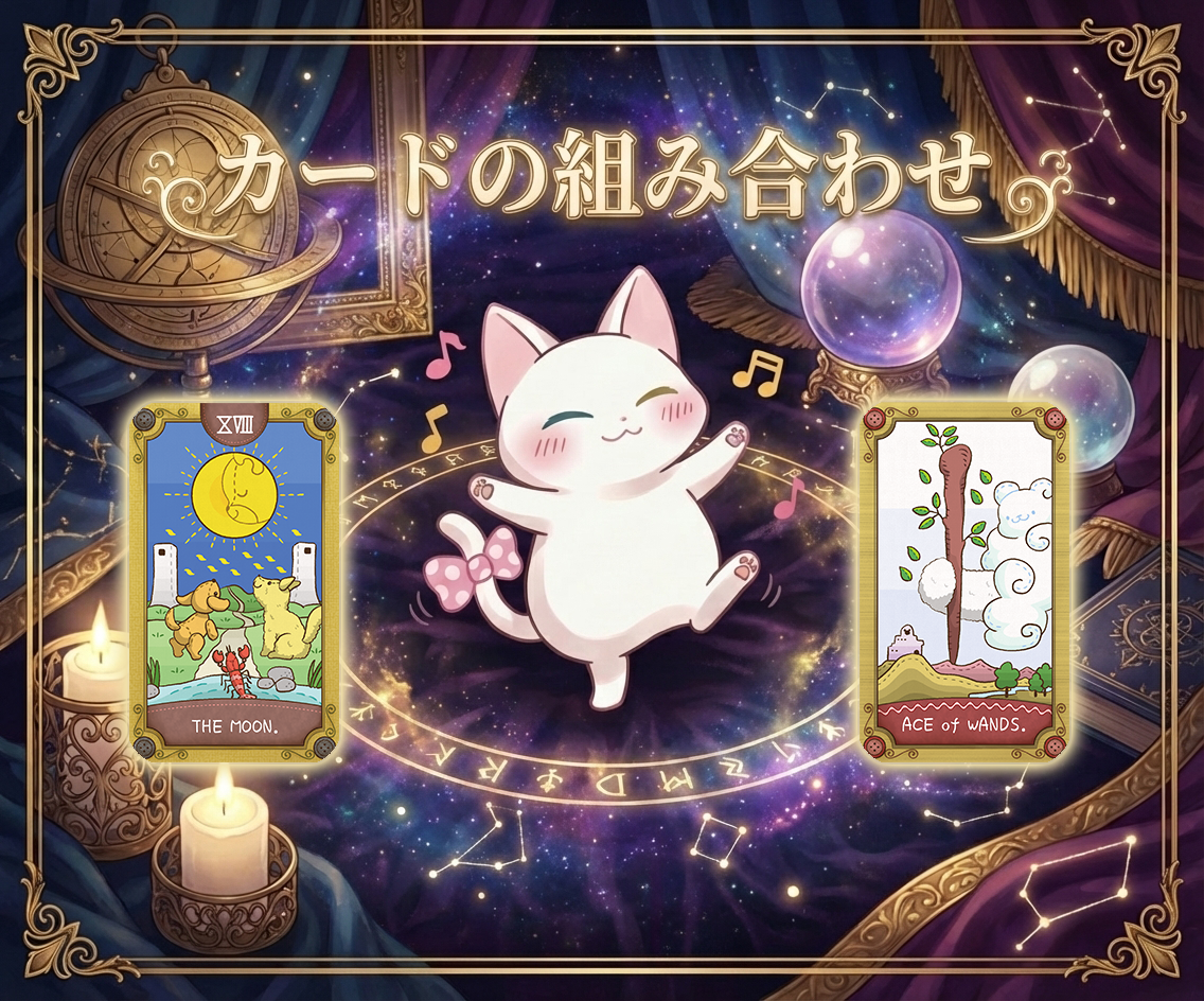 タロットカード「審判」と他のカードの組み合わせ