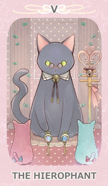 ドリーミングキャットタロット 法王