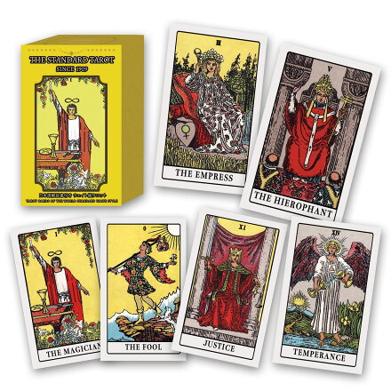 THE STANDARD WAITE TAROT 1909 箱と大アルカナのカード